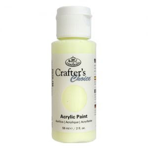 Farba akrylowa R&L Crafter's Choice 59ml, Zielona/Gleaming Canary